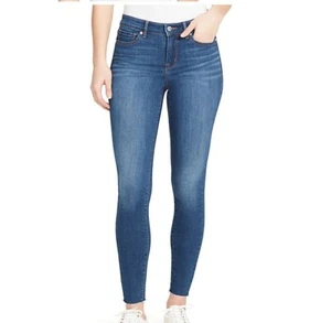 William Rast Womens 24 Majestic Indigo Blue High Waist Skinny Denim Jean NWTAZ19 - Picture 1 of 9