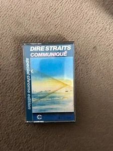 Dire Straits – Communiqué Cassette Tape, 1979 chrome special edition rock - Picture 1 of 2