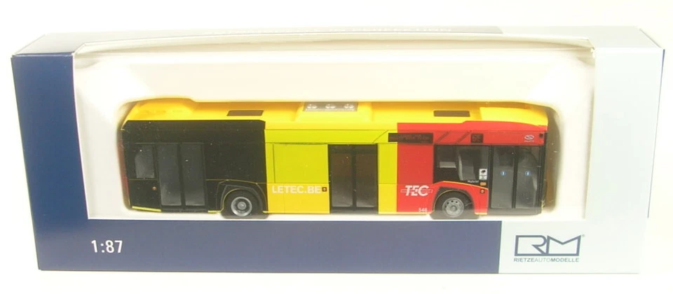 Solaris Urbino 12 ´ 14 Letec (Be) Linea: 69 Ziel: Divano Via Moulin 1:87 Rietze - Immagine 1 di 1