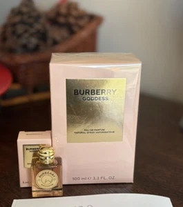 Burberry goddess perfume LARGE 3.3 oz size PLUS mini (Retail $185!) FREE GIFT - Picture 1 of 3