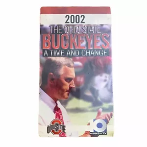 2002 The Ohio State Buckeyes A Time And Change VHS New Sealed - Foto 1 di 2
