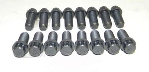 Chevy BB 396 - 427 12 Point Black Oxide Gr 8 Exhaust Header Bolt Kit 1" Long NEW - Picture 1 of 2