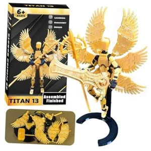 (Assembly Completed) T13 Action Figure Set with Box, 3D Printed 13 Robot Titan - Picture 1 of 8