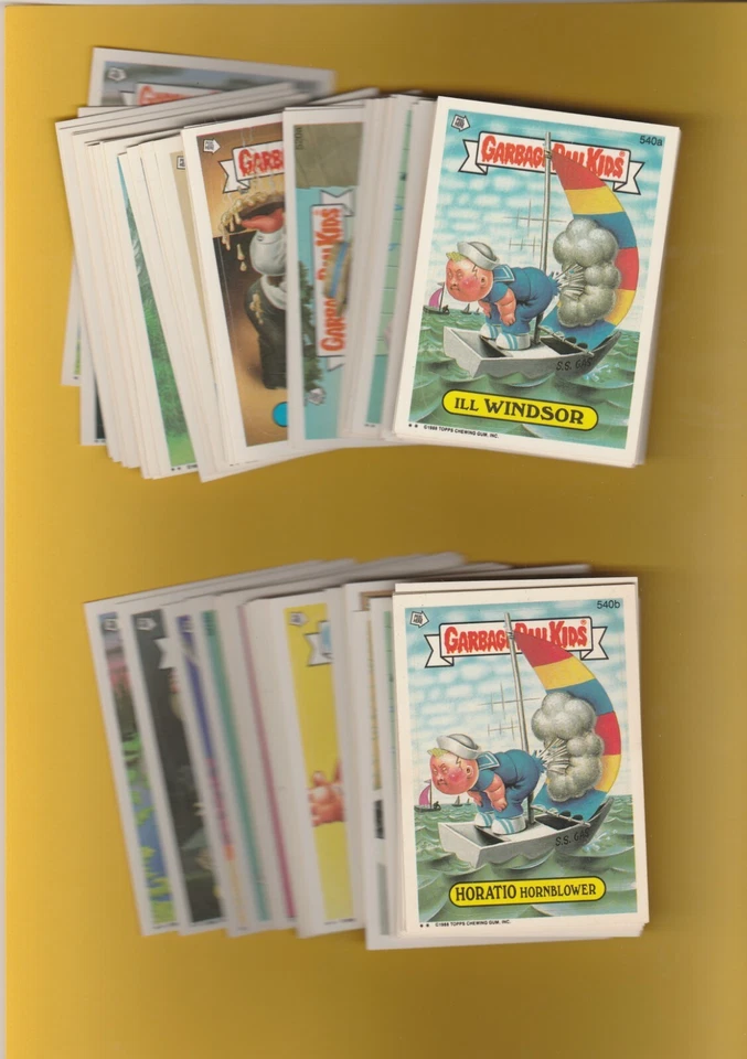 1988 Topps Garbage Pail Kids Series 13 Diecut Set Of(83)-5 Stickers RARE NMT - Image 1 of 1
