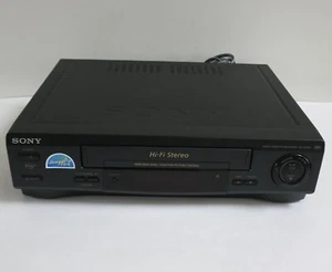 Sony SLV-679HF VHS VCR, Hi-Fi Stereo, No Remote Tested - Picture 1 of 9