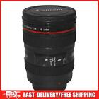 Creative SLR Camera Lens Shaped Mugs Drrinking Cup 420ml Drinkware with Lid