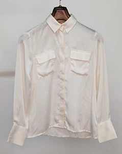 Maje Women's Shirt Size 1 / S 100% Silk E18CECI - Picture 1 of 8