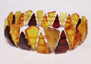 Natural Baltic Amber Bracelet - Picture 1 of 3