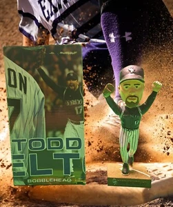 Bobblehead Todd Helton Colorado Rockies 2008 - King Soopers con caja usado - Imagen 1 de 15
