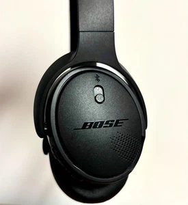 Bose SoundLink On-Ear Headphones Bluetooth Wireless - Black -Tested & Work Great - Picture 1 of 9