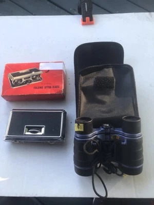 Binoculares deportivos o ópera pequeños vintage Foto 1 de 4