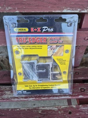 General Tools 846 E-Z Pro True-Edger Jointer Clamp Kit - NEW, FAST SHIPPING - Image 1 of 4