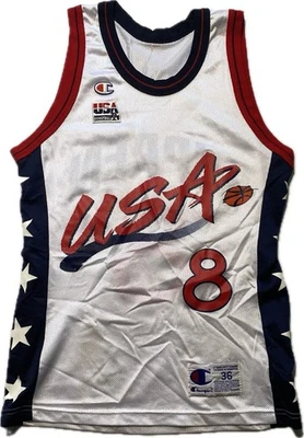 Camiseta Vintage Dream Team II EUA Atlanta 1996 Olympics Scottie Pippen #8 Tamanho 36 - Imagem 1 de 4