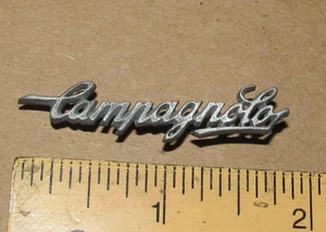 Vintage Campagnolo Script Signature Pin. Metal. 1.75" - Picture 1 of 2