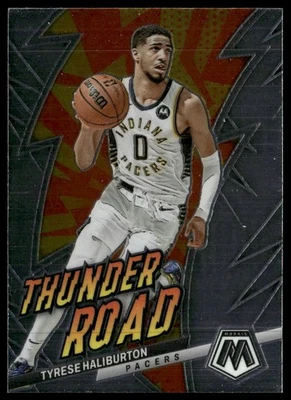 2022-23 Panini Mosaic #3 Tyrese Haliburton Thunder Road - Image 1 of 2