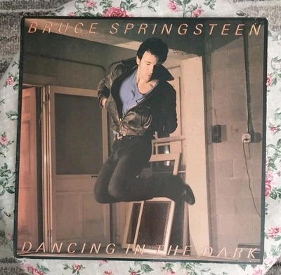 Bruce Springsteen " Dancing in the Dark " 1984 Vinyl 33rpm Record Excellent  - Image 1 of 4