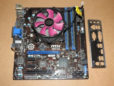 Pacchetto scheda madre MSI B85M-E45 16 GB di RAM Intel Core i7-4790 - Immagine 1 di 2