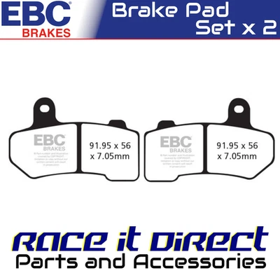 Brake Pads for HARLEY STREET 1800 GLIDE CUSTOM CVO FLHXSE 2015-2016 Front EBC — 第 1/4 张图片