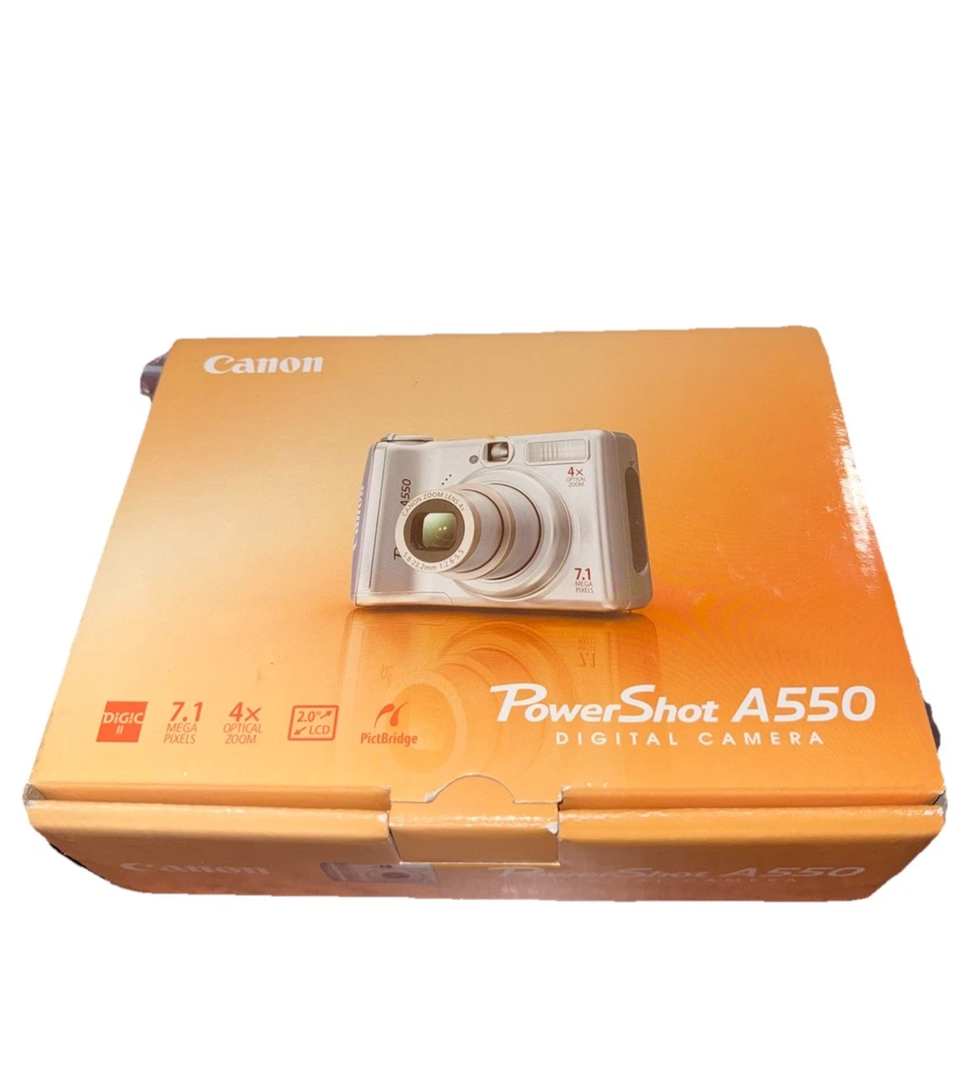 Preços baixos em Canon PowerShot Canon Powershot A550 Câmeras