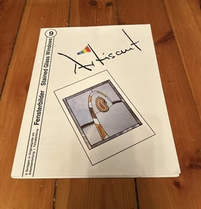 Artisant Fensterbilder Stained Glass Windows Patterns 9 Abstract Designs - Picture 1 of 4