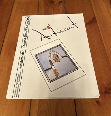 Artisant Fensterbilder Stained Glass Windows Patterns 9 Abstract Designs - Image 1 of 4