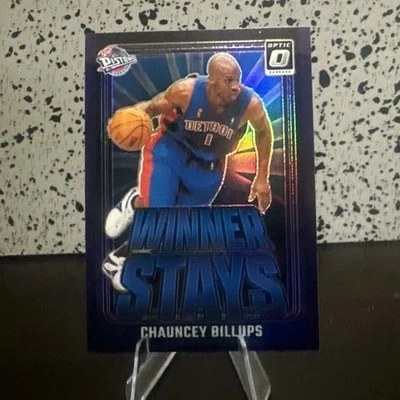 2024-25 Panini Donruss Optic- Chauncey Billups Winner Stays Purple Prizm #18 - Image 1 of 2