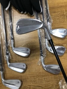 1 Taylormade 2023 Chrome P790 4-PW DG S300 105g Black MCC Plus4 Grey Grips - Picture 1 of 5