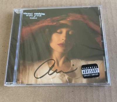 Ariana Grande Eternal Sunshine Signed CD Autographed Short Signature New ✅ Foto 1 de 3