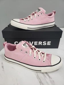 Converse Women's Chuck Taylor All Star Madison Checkered Low Shoes Pink Size 9.5 - Picture 1 of 7
