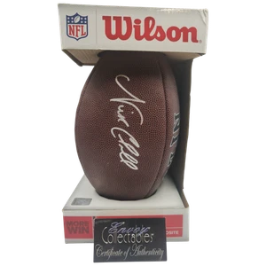 Nick Chubb signiert Wilson NFL All Pro Football Autogramm COA Composite offiziell - Bild 1 von 8