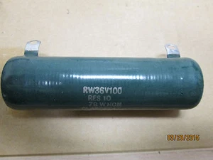 NEW, CLAROSTAT RW36V100 RESISTOR, 100 OHMS, 78 WATTS. - Picture 1 of 1