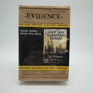 Red Herring - A Not Very Elementary Murder - Mystery Party Game - 14 Players - Picture 1 of 10