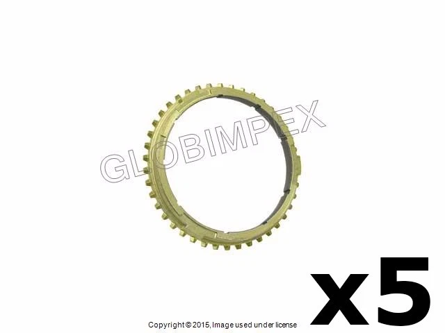 Porsche 911 Boxster '99-'05 Synchro Ring Set of 5 O.E.M. +WARRANTY - Image 1 of 1