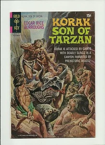 KORAK HIJO DE TARZÁN #41 1971 LLAVE DE ORO EDAD DE BRONCE CÓMIC JUNGLA EN MUY BUEN ESTADO+/EN BUEN ESTADO - Imagen 1 de 2