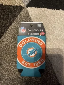 Miami Dolphins NFL Football League Licensed Can Cooler - Picture 1 of 2