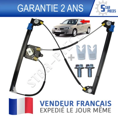 LEVE VITRE ELECTRIQUE AVANT GAUCHE NEUF RENAULT LAGUNA 2 2001-2007 - Immagine 1 di 4