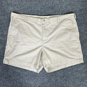 Columbia PFG Shorts Mens 45 Cream Fishing High Rise 5.5" Inseam Cotton Adult - Picture 1 of 9