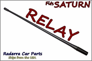 FITS: 2005-2007 Saturn Relay - 13" SHORT Custom Flexible Rubber Antenna Mast - Picture 1 of 2