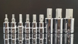 Wright Tools USA Hex Bit Socket Set MM Metric 4-17mm 3/8 & 1/2" Drive Tekton 6mm - Picture 1 of 10