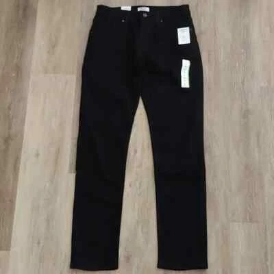 Pantalones de mezclilla negros súper flexibles ajustados para hombre Denizen Levi's 216 talla 30X32 nuevos con etiquetas Foto 1 de 4