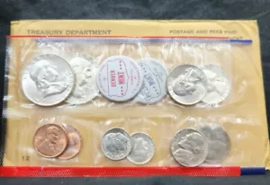 1959 U.S. Mint Silver Uncirculated Mint Set Original Mint Packaging #1838 - Picture 1 of 1
