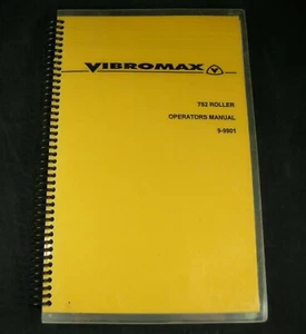 Vibromax 752 Roller Operation Operators Manual - Picture 1 of 4