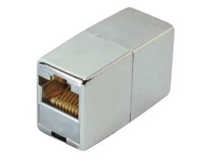 S-CONN CAT6 Modular Kupplung Adapter Netzwerk Buchse Patchkupplung 1:1 Metall