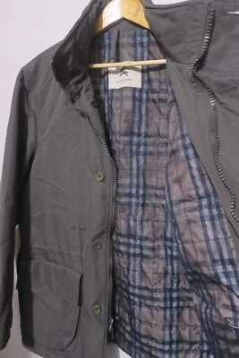 Casaco Burberry masculino Hunter verde xadrez forrado de malha tamanho XL - Imagem 1 de 4