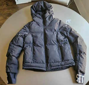 Jet Set Gorsuch Black Ski Jacket With Hood; Made In Italy; Size = 2 Medium - Picture 1 of 16