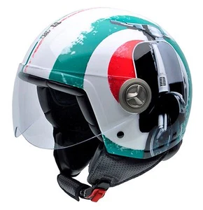 CASCO HELIX DEMI-JET NZI ZETA SUPERCINQUANTOTTO 58 VESPA TAGLIA XS - Imagen 1 de 1