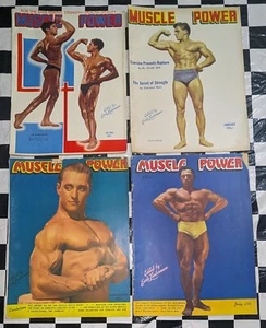1947 & 1948 Muscle Power Magazine Lot of 4 - Picture 1 of 2