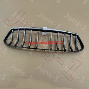 ABS Chrome Front Bumper Center Hood Grille Refit For Maserati Ghibli 2018-2024 - Picture 1 of 16
