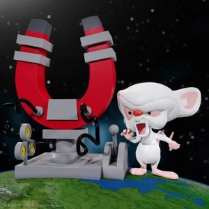 Animaniacs Ultimates Wave 1 Brain Figure Super 7 - Picture 1 of 3