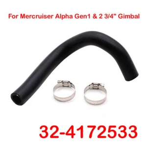 Water Hose For Mercruiser Alpha Gen1 & 2 3/4" Gimbal 32-4172533 32-8M0062309 - Imagen 1 de 7